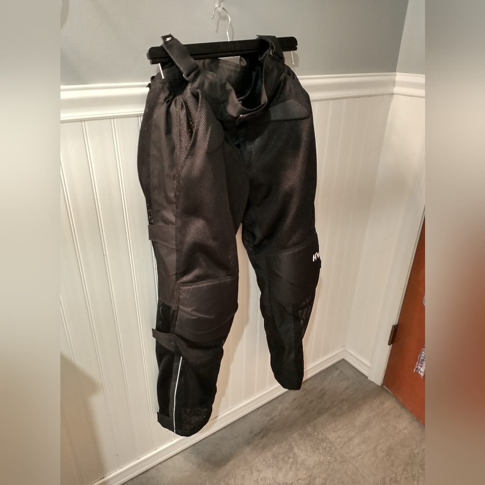 HWK Moto Mesh Full armor Motorcycle Cycle Pants 32" Inseam